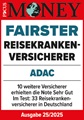 ADAC Reisekrankenversicherung ausgezeichnet von Focus Money als fairster Reisekrankenversicherer 2025