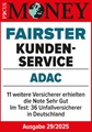 ADAC Unfallversicherung ausgezeichnet von Focus Money für den fairsten Kundenservice 2025