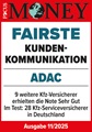 ADAC Autoversicherung ausgezeichnet von Focus Money für die fairste Kundenkommunikation 2025